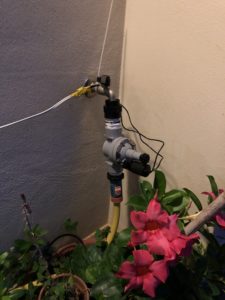 Elettrovalvola progetto irrigatore