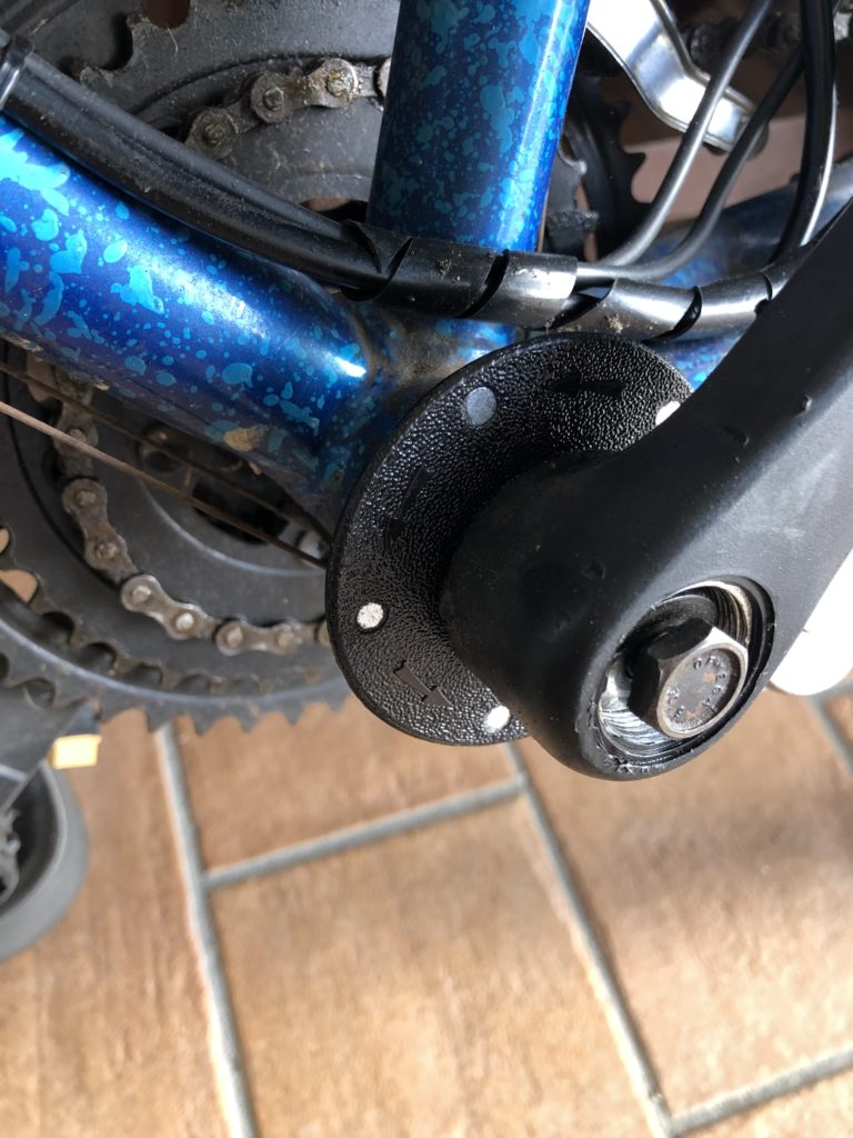 Disco magneti installato