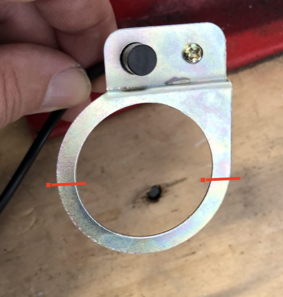 Tagli sul sensore magnetico
