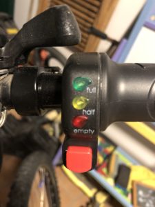 Tasto supporto pedalata